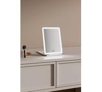 Fascinate Portable Sleek Led Hollywood Mirror - Rechargeable In White White One Size