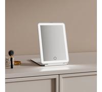 Fascinate Portable Sleek Modern Strip Led Foldable Hollywood Makeup Mirror - Rechargeable