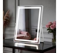 Fascinate Professional Hollywood Mirror 30X48Cm Modern Strip Led Vanity Mirror Department Store Luxury Makeup Station White