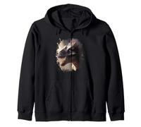 Fascinating dinosaurs Insights into the primeval world Zip Hoodie