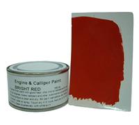 Fascinating Finishes Ltd 1 x 150ml Bright Red Engine Block Enamel Petrol Oil Resistant Heat Paint Rocker