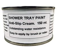 Fascinating Finishes Ltd 1 x 150ml Cream Anti Slip Shower Tray And Bath Paint