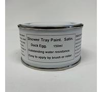 Fascinating Finishes Ltd 1 x 150ml SATIN Shower Tray Paint - Duck Egg.