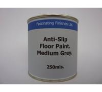 Fascinating Finishes Ltd 1 x 250ml Medium Grey Anti-Slip Floor & Line Marking Paint