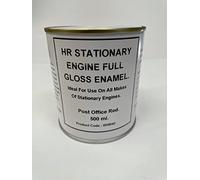 Fascinating Finishes Ltd 1 x 500ml P.O. Red - BS381c 538. Stationary Engine Full Gloss Heat Resistant Enamel Paint