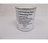 Fascinating Finishes Ltd 1 x 500ml White. Lead Flashing/Roof Repair & Decorative Paint.