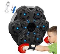 Fascinating Music Boxing Machine - Interactive Punching Game, Fun Boxing Machine with Sound and Lights | Eco Friendly Boxing Punching Toy for Kids, Fitness Exercise, and Party Game