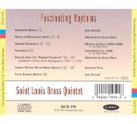 FASCINATING RHYTHMS-SAINT LOUIS BRASS QUINTET NEW CD