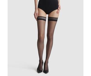 Fascination 15 Denier Hold-Ups Black