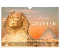 Fascination Egypt: Cairo - Luxor - Abu Simbel UK-Version (Wall Calendar 2026 DIN A4 Landscape), CALVENDO 12 Month Wall Calendar