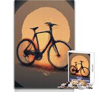 Fascination of Bicycles 1000 Pieces Puzzles for Adults Interactive Educational Skill Game Great Meaningful Gift Idea Size 38x26cm