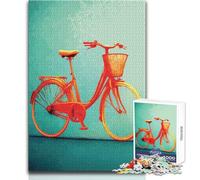 Fascination of Bicycles Adults 1000 Pieces Puzzle Strategic Thinking Learning Game Ideal Meaningful Gift for Any Event Size 38x52cm