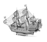 Fascinations Metal Earth ICX009-502894, Queen Anne's Revenge, Construction Toy, 2 Metal Boards, from 14 Years