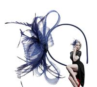 Fascinator Headband, Fascinator Hairpin, Small Mesh Hat Hair Accessory for Weddings Women and Girls Social Events Afternoon Teas Outdoor Party Daily Use