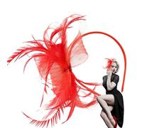 Fascinator Headband,Fascinator Headdress | Hair Accessories Small Hat Mesh Headpieces for Outdoor Girls Women Daily Use Festival Gathering Costume Weddings Afternoon Teas Home
