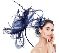 Fascinator Headband for Women | Retro Headband, Small Mesh Fascinator Headband for Daily Use Girls Women Outdoor Parties Festivals Social Events Weddings Meetings