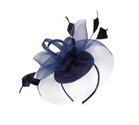 Fascinators for Weddings Fascinators for Women Fascinator Veil Hat Flower Feather Mesh Net Veil Headpiece Ladies Wedding Party Costume Headwear Fancy Dress Hair Accessories Cocktail Party Hairbands