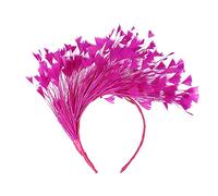 Fascinators for Weddings Fascinators for Women Ladies Flower Feather Fascinator Hat Veil Net Headband Clip Pillbox Hats Wedding Headpiece Race Ascot Cocktail Tea Party Hair Accessories Headband