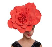 Fascinators for Weddings Fascinators for Women Wedding Hats Tea Party Hat Women Girls Lady Cocktail Church Wedding Flower Cocktail Mesh Hair Clip Tea Party Headbands