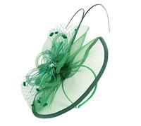 Fascinators for Weddings Fascinators for Women Women'S Feather Headwear Party Dance Afternoon Tea Feather Fascinator Wedding Headwear Ladies Race Royal Ascot Pillbox Cocktail Wedding Tea Party Dance