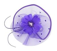 Fascinators For Weddings Party Wedding Tea Hat Cocktail Clip Girl Hair Race Hairpin Bowler Hat Elegant Royal Ascot Floral Derby Hats Ladies Wedding Tea Party Church Cocktail Hair Accessories