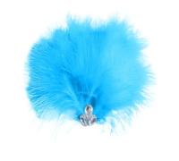 Fascinators for Women Feather Hair Clips, Pearl Feather Headpiece Accessories for Women Girls, Pearl Hair Piece Carnival Costume, Bride Wedding Cosplay Party Carnival Festival Accessory