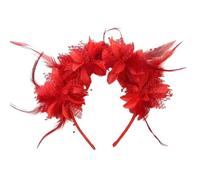 Fascinators for Women Ladies Fascinator Retro Feather Fashion Feather Hairpin Stage Runway Bride Hair Accessories for Cocktail Tea Party Wedding Race