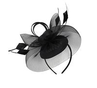 Fascinators for Women Pillbox Fascinator Hat Headband Fascinators for Weddings Tea Party Wedding Hat with Veil Hair Clip Women Accessories Mother of The Bride Outfits