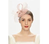 Fascinators Hat for Weddings Wedding Hoop Ladies Day Ascot Races Fascinator Hat, Weddings, Elegant and Charming Lace Feather Clip, Hair Garden Tea Birthday Party