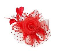 Fascinators Hats for Women | Mesh Tea Party Headband,Fascinators For Tea Party | for Wedding Funeral Bridal Shower Events Ceremonies and Formal Affairs.