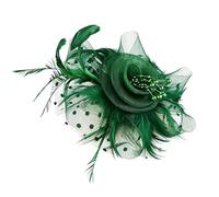Fascinators Hats, Mesh Flower Headband | Women's Tea Hats for Wedding, Funeral, Bachelorette Party, Events, Ceremonies, Formal Wear