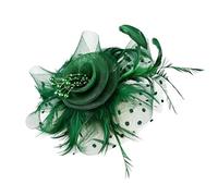 Fascinators Hats Mesh Flower Veil Headband | Tea Hats for Ceremony Formal Event Bridal Shower Funeral Wedding