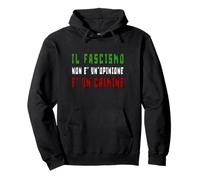 Fascism is a crime - Anti-fascism - Antifascist Pullover Hoodie