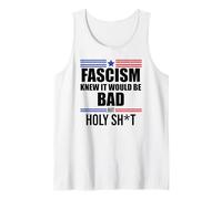 Fascism is Bad History 1776 No Kings America Pro Democracy Tank Top
