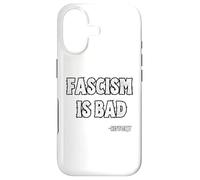 Fascism is Bad History Lesson Quote Case for iPhone 17