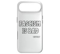 Fascism is Bad History Lesson Quote Case for iPhone Air