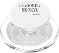 Fascism is Bad History Lesson Quote PopSockets PopGrip for MagSafe