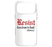 Fascism is Bad History No Kings America 1776 Pro Democracy Case for iPhone 17 Pro Max