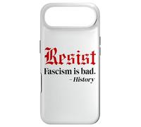 Fascism is Bad History No Kings America 1776 Pro Democracy Case for iPhone Air