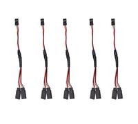 FASE 5Pcs/Lot RC Servo Y Extension Cord Cable Lead Wire for JR Futaba RC Servo RC Airplane Helicopter Car DIY, 15Cm
