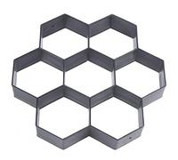 FASE DIY Patio Maker Stepping Stone Concrete Mold Reusable Path Maker Mold Paving Stone 30 * 30cm