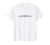 Fases de la Luna Value Graphic T-Shirt, Men, White, XL