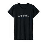 Fases de la Luna Value Graphic T-Shirt, Women, Black, M