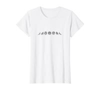 Fases de la Luna Value Graphic T-Shirt, Women, White, XS