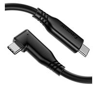 Fasgear USB C to Type C Cable 20Gbps, 100W PD 5A Fast Charging USB 3.2 Gen2x2 Data Cable, 4K@60Hz Video TPE Cord Compatible for Mac-Book Pro, i-Pad Pro, Sam-sung S24, USB-C Monitor (1.8m,Black)