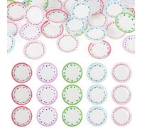 FASHEWELRY 30Pcs Resin Plates Bowl Dollhouse Miniature Accessories 32mm Dishes Plate Tray Kitchen Tableware Playhouse Models for Garden Tea Party Micro Landscape Decoration