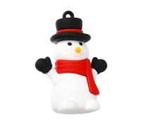 FASHEWELRY 5 Pcs Snowman Plastic Charms Black & White Xmas PVC Big Pendants Hanging Ornaments For DIY Christmas Jewelry Making Home Party Decor