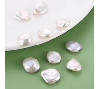 Fashewelry 5pcs Natural Keshi Pearl Nuggets Beads Cultured Freshwater Pearl No Hole 14-18mm for DIY Jewellery Making