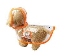 FASHIIROW Poncho Cat Raincoat Waterproof Pet Clothes For Cats Garfield Kitten Poncho Raincoat Mascotas Capa De Chuva-orange-xxl-suit 7-9kg