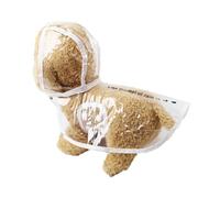 FASHIIROW Poncho Cat Raincoat Waterproof Pet Clothes For Cats Garfield Kitten Poncho Raincoat Mascotas Capa De Chuva-white-xs-suit 0 5-1 2kg